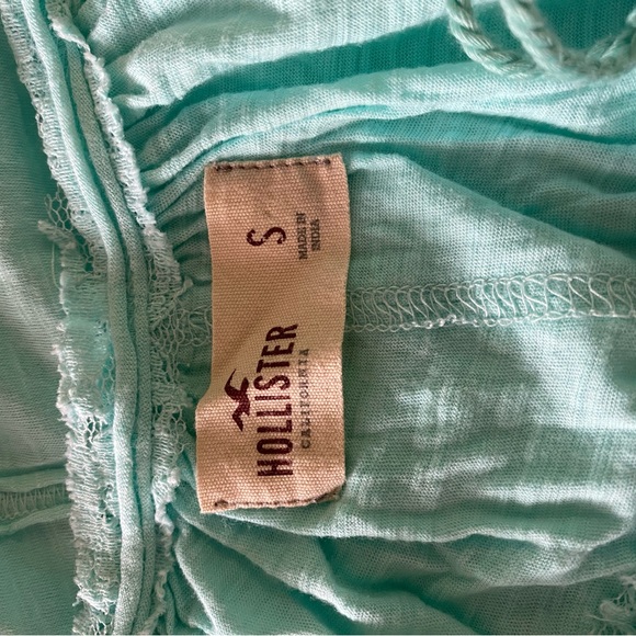 Hollister Light Blue Blouse - Picture 5 of 5